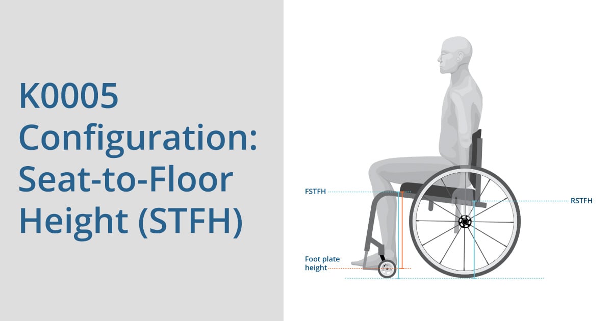 K0005 Configuration Seat to Floor Height STFH